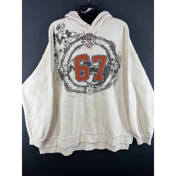 New Free People We The Free 67 Hoodie Size Small Sweatshirt NWOT - Picture 2 of 7